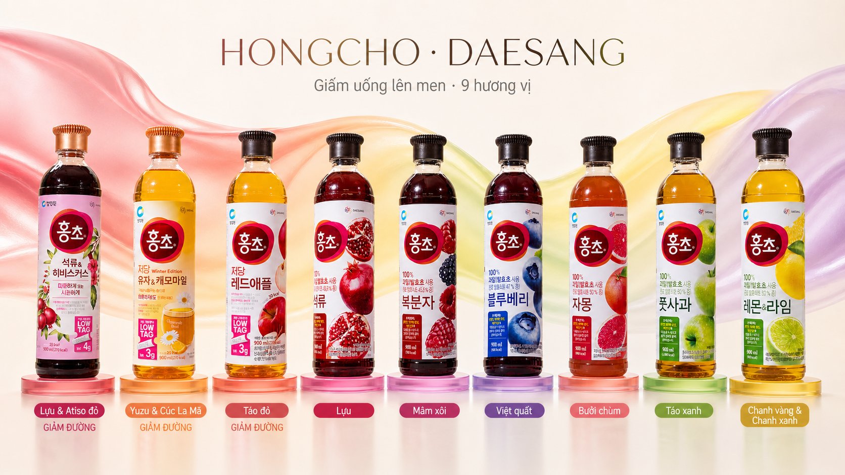 Hongcho có bao nhiêu vị?